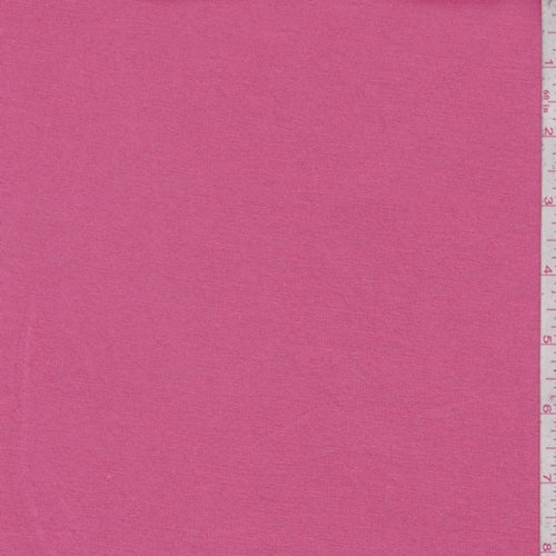 2 3/4 YD PC-Deep Salmon Pink Rayon Jersey Knit Fabric
