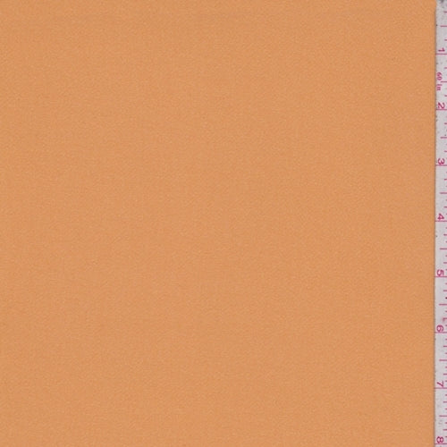 Light Persimmon Mini Grid Chiffon Fabric