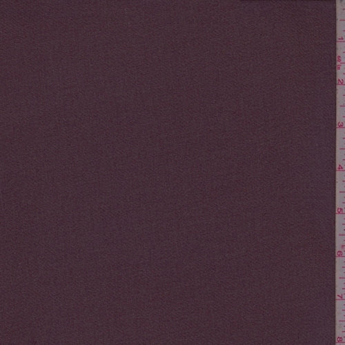 Merlot Mini Grid Chiffon Fabric