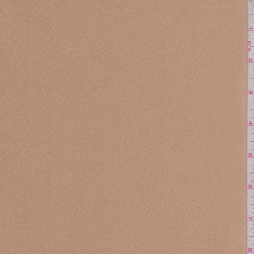 Medium Nude Crepe Back Satin Fabric