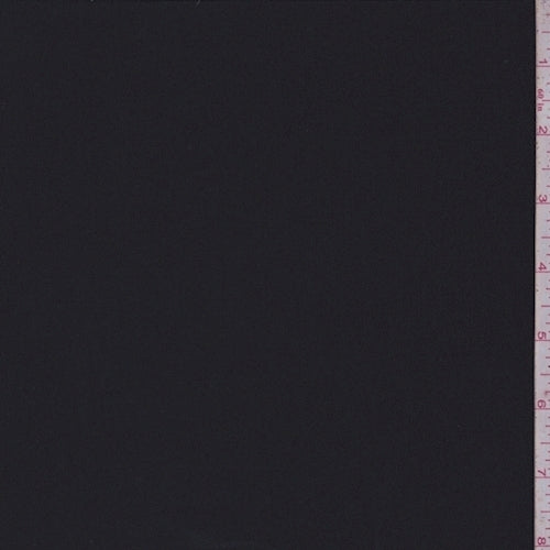 Dark Ink Patent Chiffon Fabric