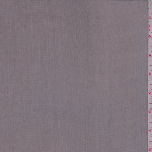 1 3/4 YD PC-Pewter Crinkled Silk Chiffon Fabric