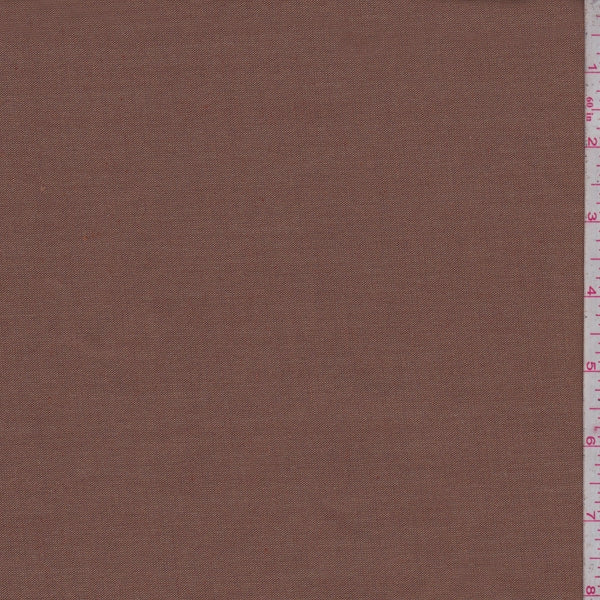 2 3/8 YD PC-Rust Brown Canvas Fabric