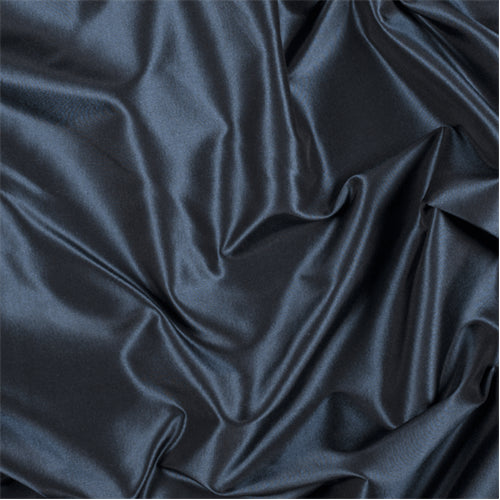 Runway Silks Midnight Teal Silk Taffeta Fabric - Reorderable