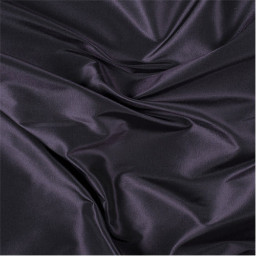 Runway Silks Aubergine Silk Taffeta Fabric - Reorderable