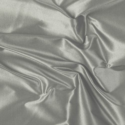 Runway Silks Gray Silk Taffeta Fabric - Reorderable