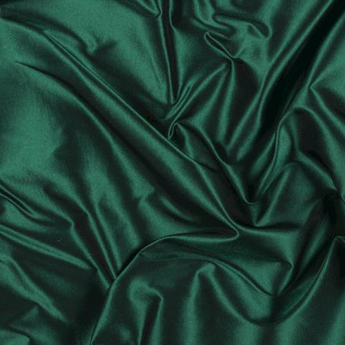 Runway Silks Emerald Green Silk Taffeta Fabric - Reorderable