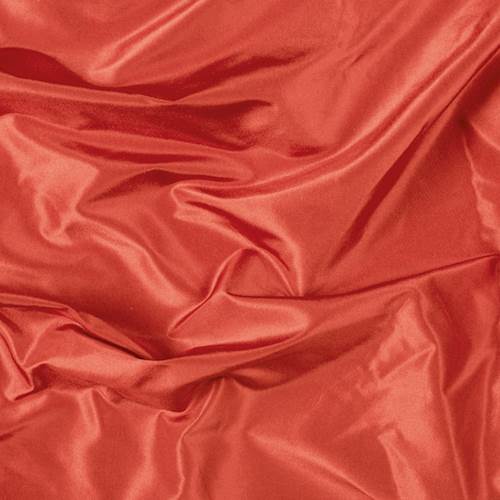 Runway Silks Coral Silk Taffeta Fabric - Reorderable