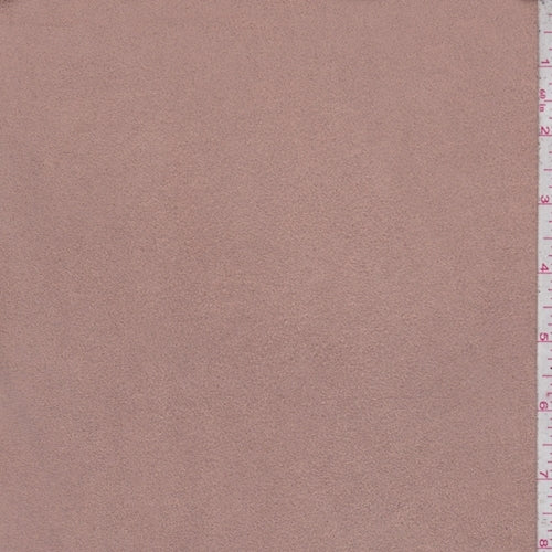 Dark Beige Microsuede Knit Fabric