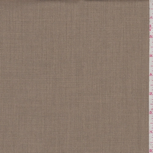 Caramel/Brown Rayon Blend Suiting Fabric