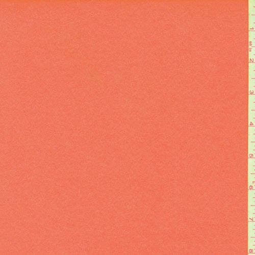 Clementine Orange Matte Jersey Knit Fabric