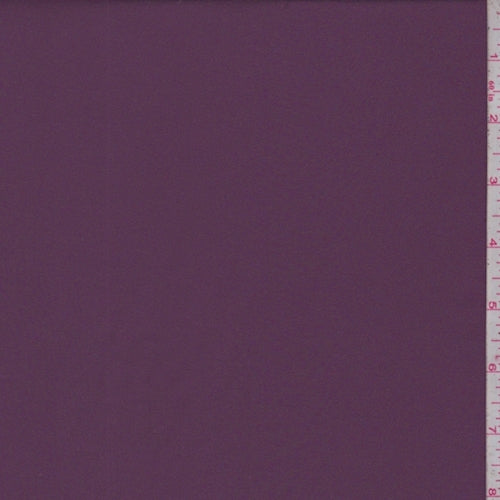 Plum Purple Charmeuse Fabric