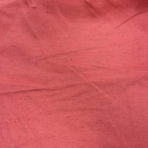 Brick Red Cotton Canvas Fabric