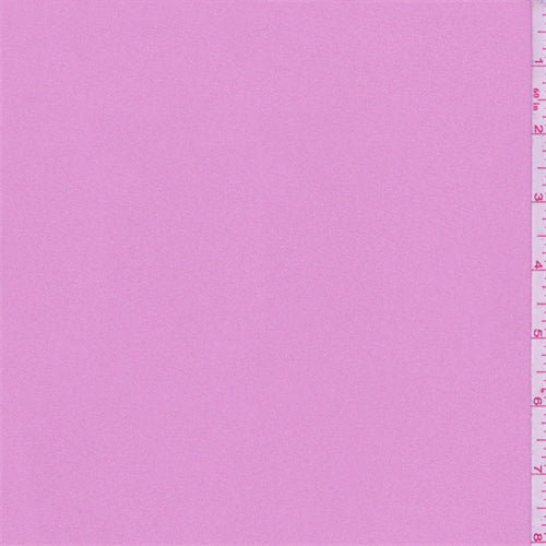 Carnation Pink Polyester Crepe Fabric