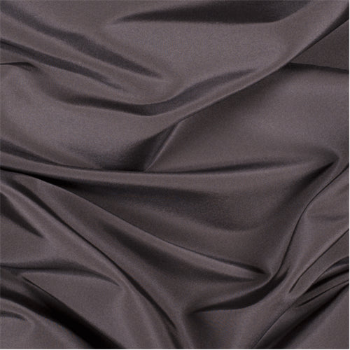 Runway Silks Espresso Silk Faille Fabric - Reorderable