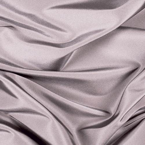 Runway Silks Silver Silk Faille Fabric - Reorderable