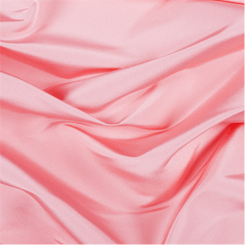 Runway Silks Salmon Silk Faille Fabric - Reorderable