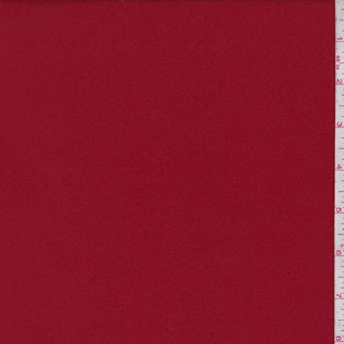 Deep Red Rayon Jersey Knit Fabric
