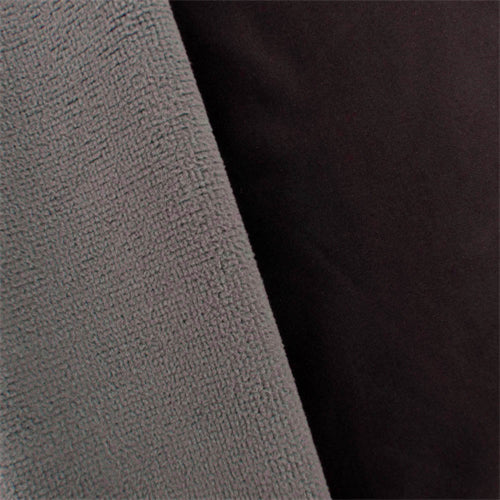 Plum Brown/Grey Soft Shell Fleece