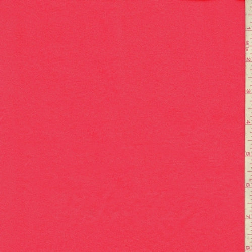Coral Red Activewear Fabric