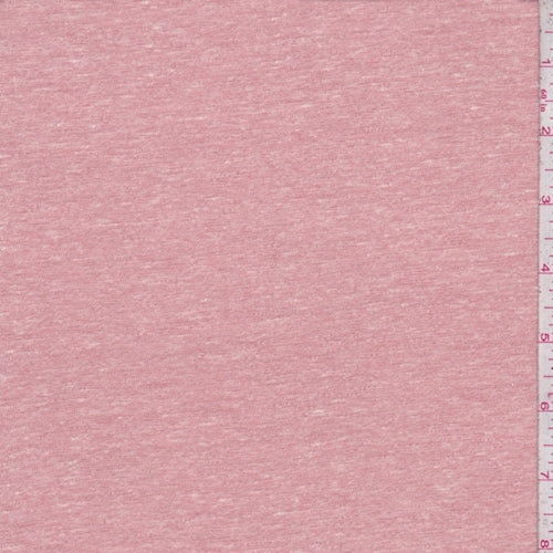 5 YD PC-Salmon Pink Slubbed Jersey Knit Fabric