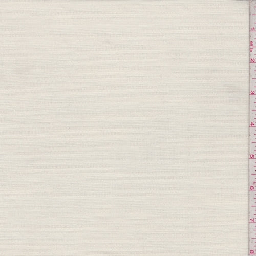 Buttercream Slubbed Sweater Knit Fabric