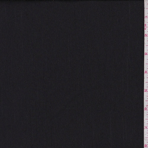 Black Streaked Voile Fabric