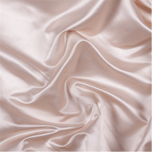 Runway Silks Champagne Silk Duchess Satin Fabric - Reorderable