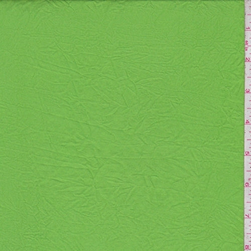 1 3/4 YD PC-Cricket Green Matte Satin Fabric