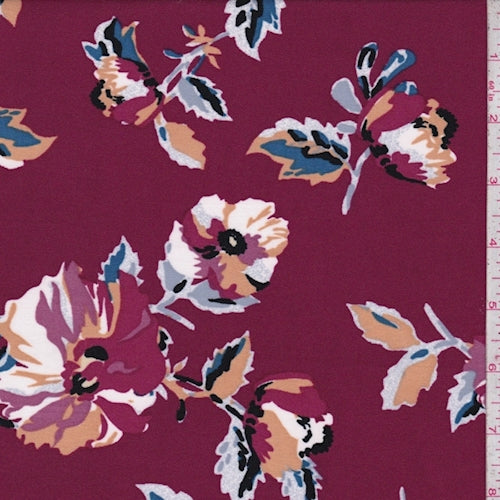 ITY Mulberry Multi Cosmo Jersey Knit Fabric