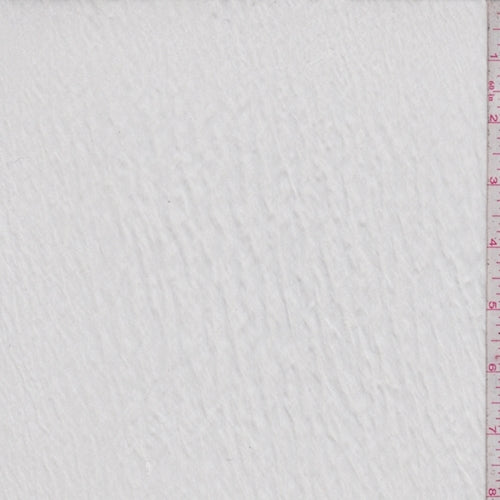 White Crinkle Cotton Fabric