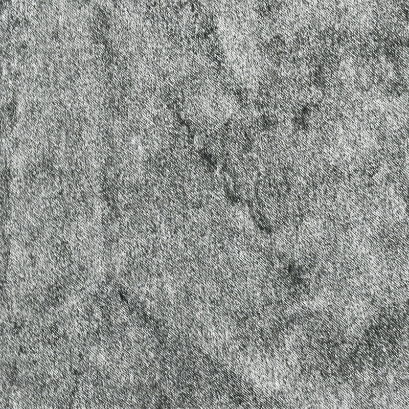 2 3/4 YD PC-Silver-Classic Black Texture Printed Twill Woven Fabric