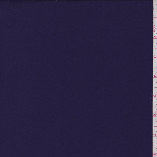 3 YD PC-Dark Purple Crepe Georgette Fabric