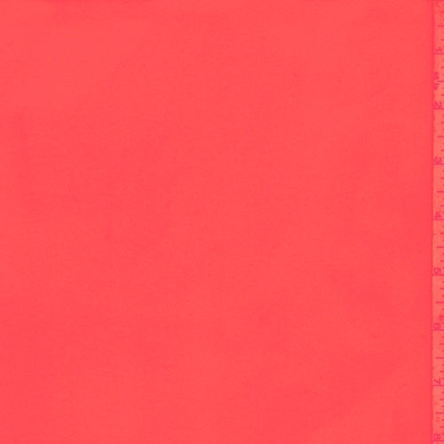 Hunter Orange Crepe Georgette Fabric