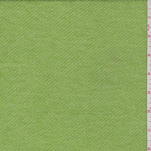 Bright Lime Sweater Knit Fabric