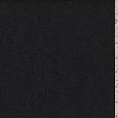 Black Linen Fabric