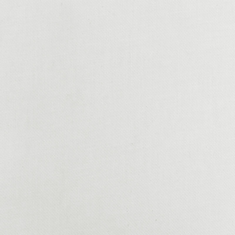Snow White Solid Stretch Dobby Woven Fabric