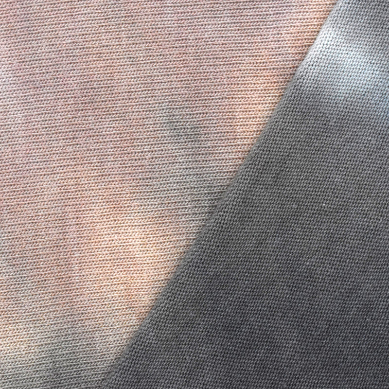 Pink-Beige-Multi Tie Dye Jersey Knit Fabric