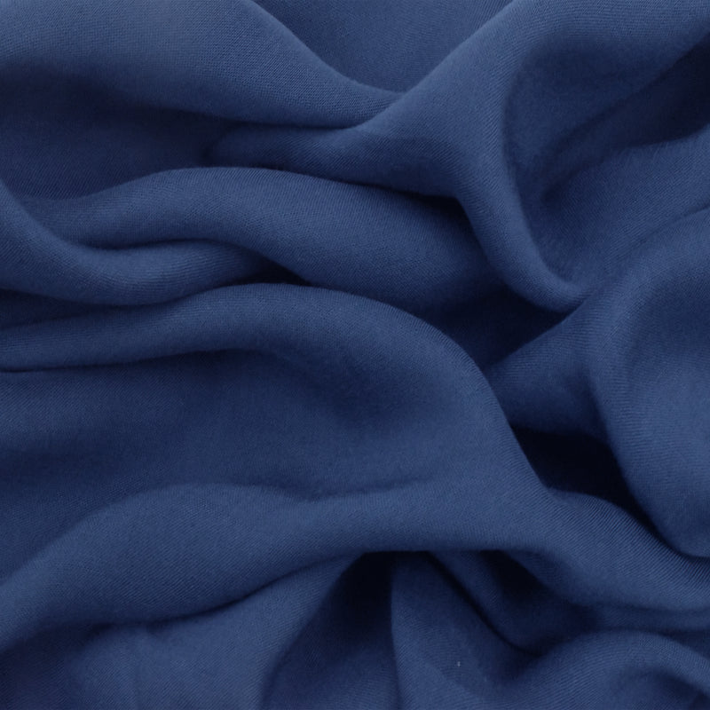 Sailor Blue Cotton Lawn Solid Woven Fabric