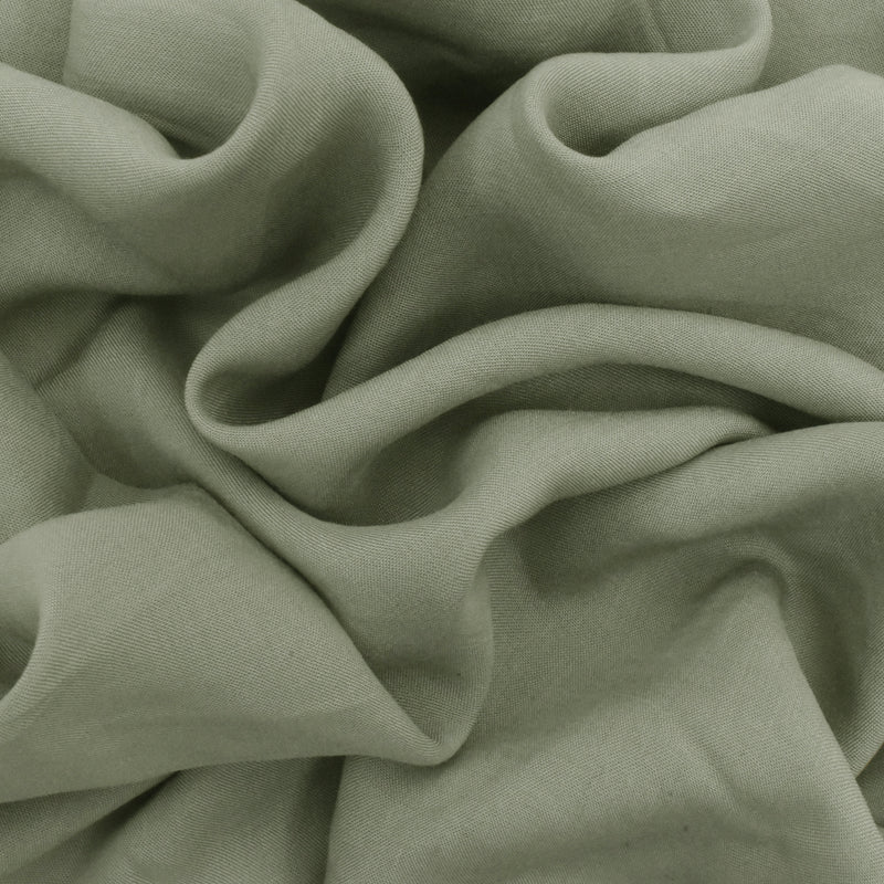 Sage Green Soft Rayon Lawn Woven Fabric