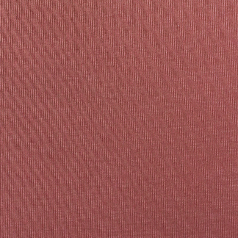 Pink Solid Stretch Spandex Poly Rayon Rib Knit Fabric