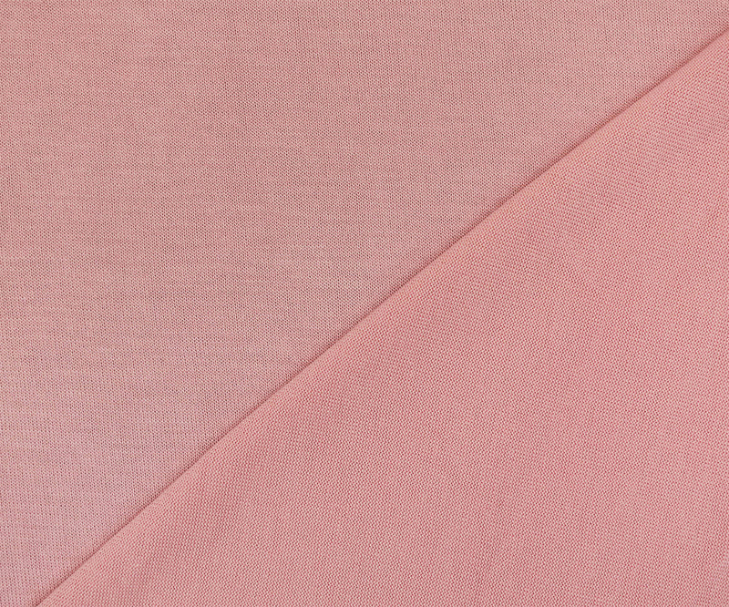 3 1/2 YD PC-Pastel Pink Washed Modal Poly Stretch Spandex Jersey Knit Fabric