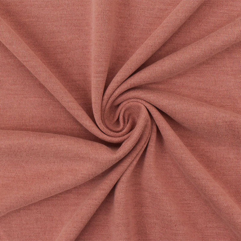 Pink Solid Stretch Jersey Knit Fabric