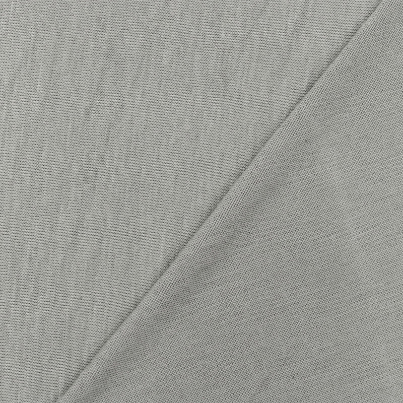 Galaxy Gray Solid Stretch Rayon Jersey Knit Fabric