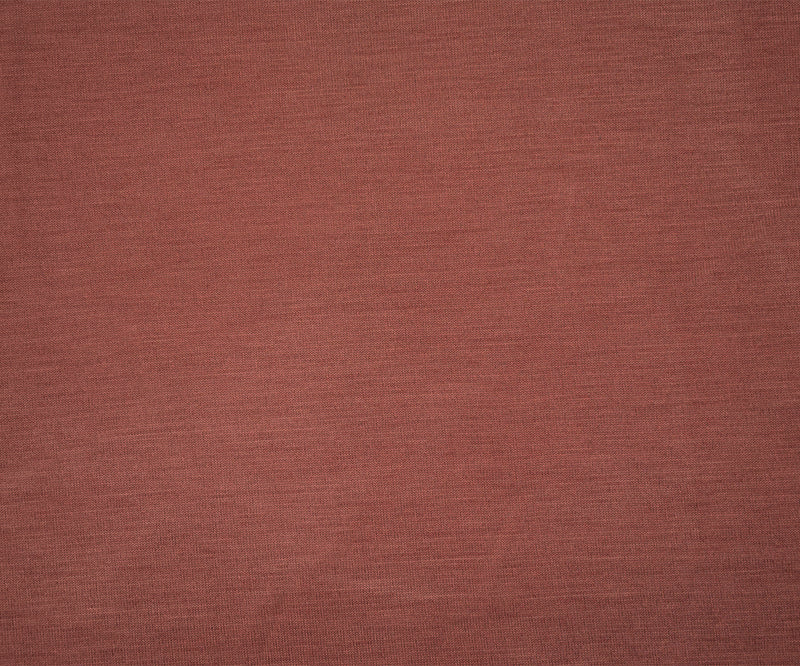 3 3/8 YD PC-Heather Red Washed Modal Stretch Spandex Brushed Face Jersey Knit Fabric