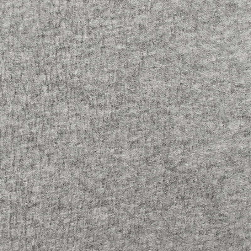 Static Gray Crinkle Stretch Rayon Jersey Knit Fabric