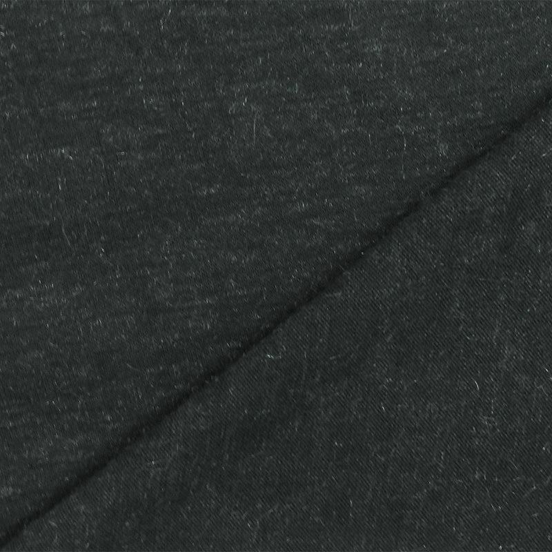 Charcoal Gray-Silver Texture Stretch Rayon Jersey Knit Fabric