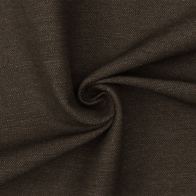2 YD PC-Brown-Gray Texture Dobby Stretch Poly Spandex Suiting Woven Fabric