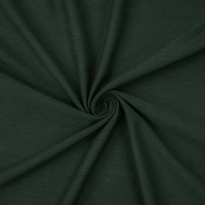 Gray Rayon Stretch Spandex Solid Jersey Knit Fabric