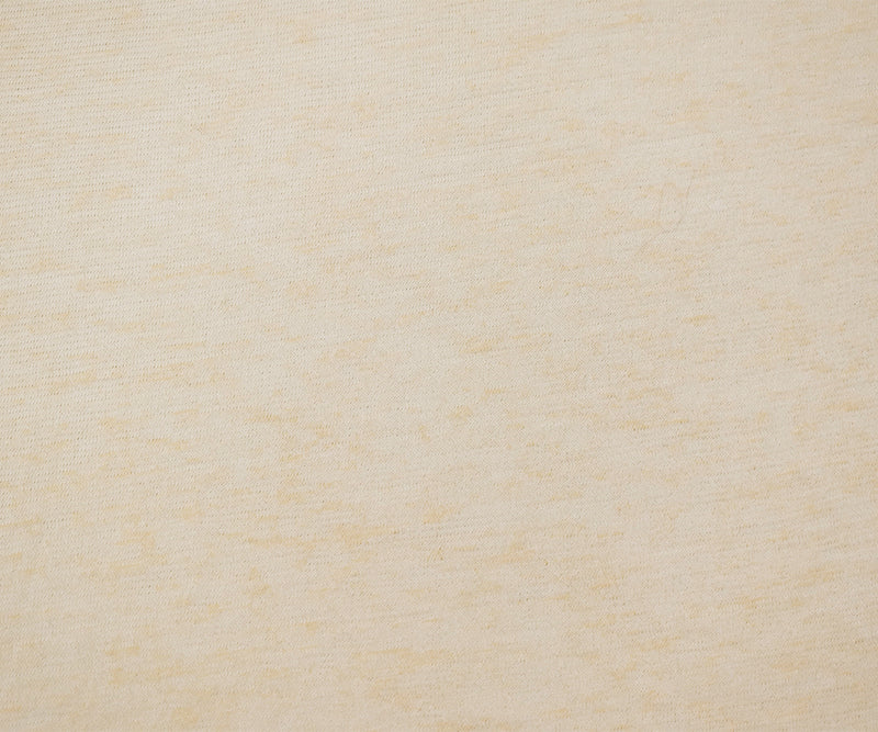 1 1/2 YD PC-Light Beige Poly Stretch Semi-Sheer Slub Knit Fabric